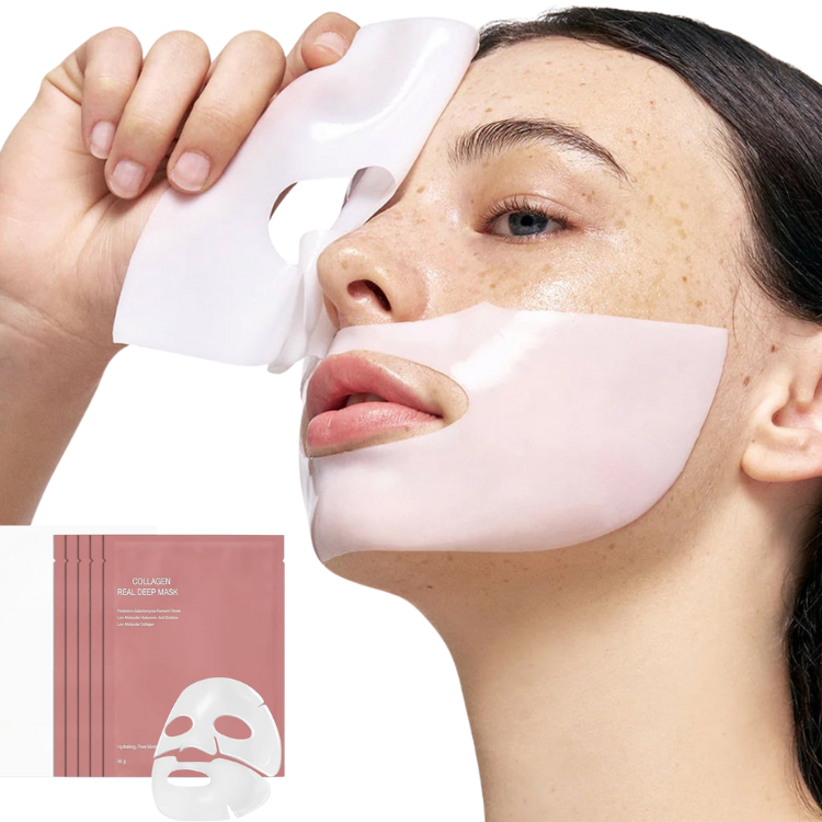 4 Bio-Kollagenmasken